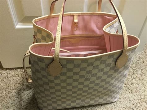 totally damier azur louis vuitton authicinty|Louis Vuitton neverfull rose ballerine.